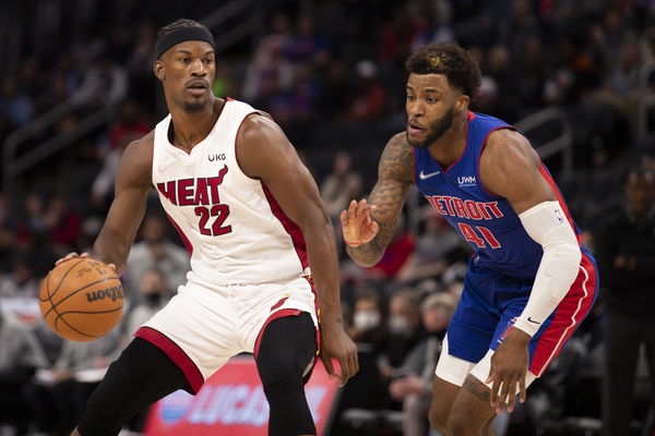 NBA: Miami Heat at Detroit Pistons