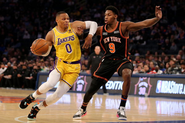 NBA: Los Angeles Lakers at New York Knicks