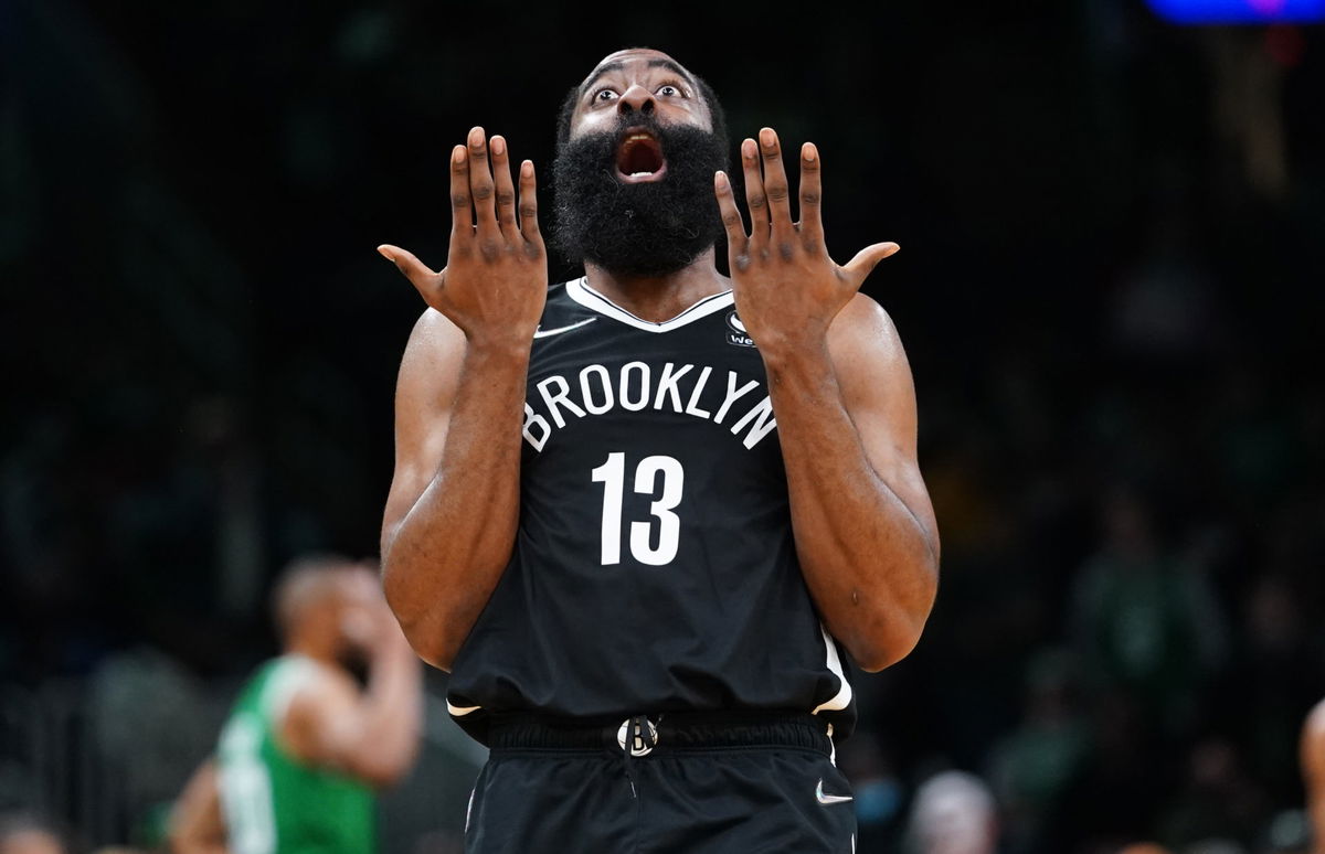 Brooklyn Nets guard James Harden