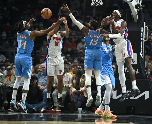 NBA: Detroit Pistons at Los Angeles Clippers