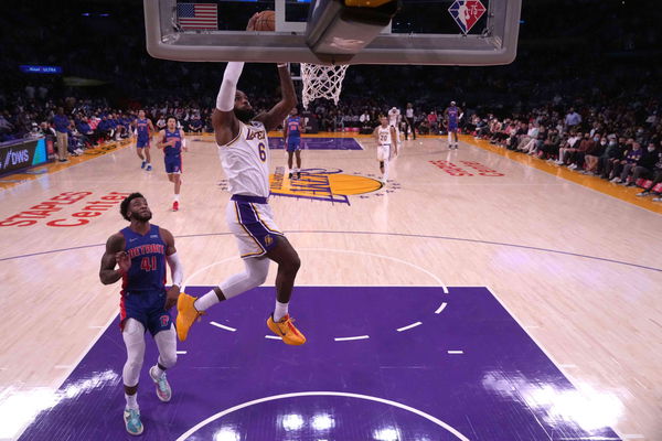 NBA: Detroit Pistons at Los Angeles Lakers