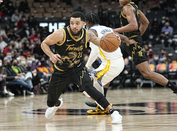 NBA: Golden State Warriors at Toronto Raptors