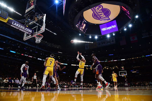 NBA: Phoenix Suns at Los Angeles Lakers