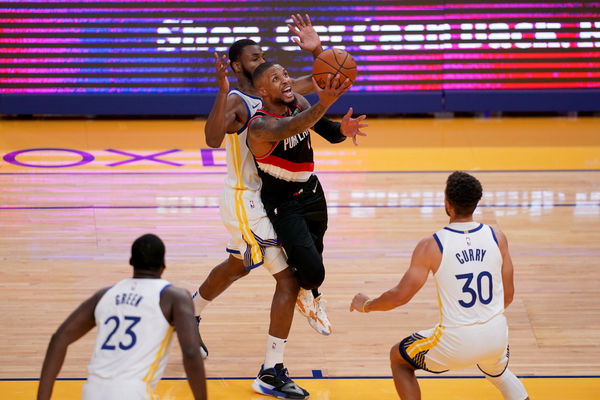 NBA: Portland Trail Blazers at Golden State Warriors