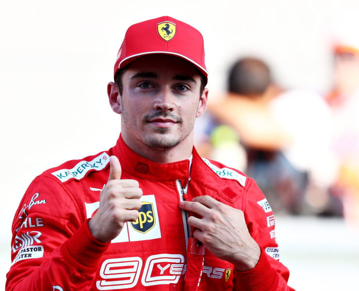Ferrari driver Charles Leclerc is hinting at a return of the twitch quartet