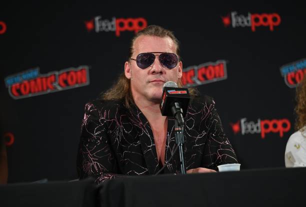 Chris Jericho in AEW Media Conference