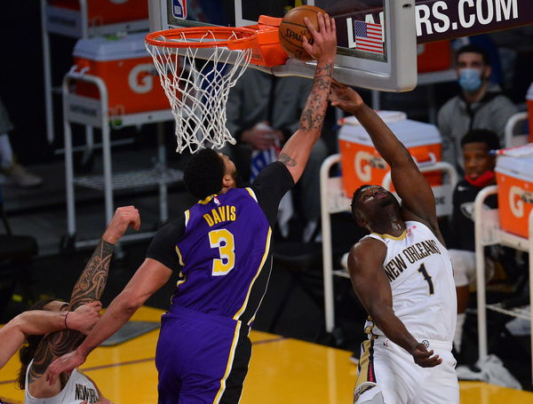 NBA: New Orleans Pelicans at Los Angeles Lakers