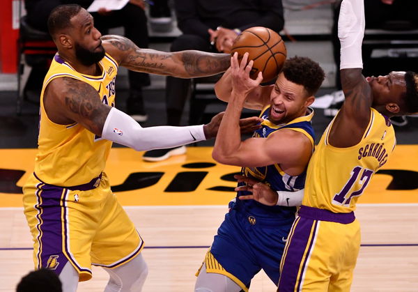 NBA: Golden State Warriors at Los Angeles Lakers