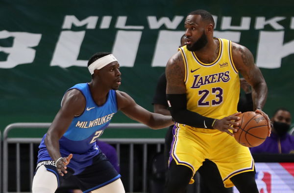 NBA: Los Angeles Lakers at Milwaukee Bucks