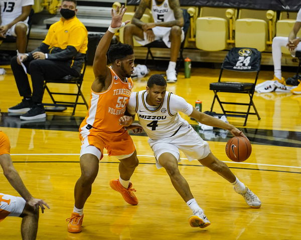 NCAA Basketball: Tennessee at Missouri