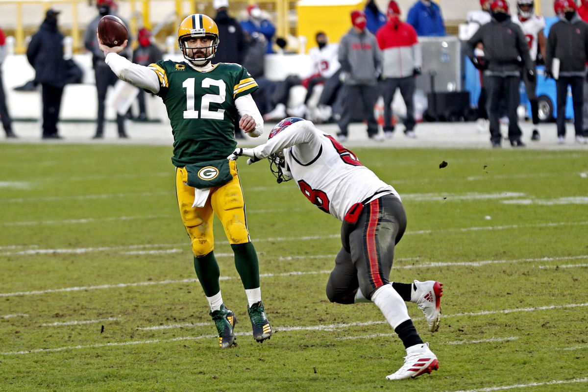 Aaron Rodgers said his future is unceratin following loss to Buccaneers.