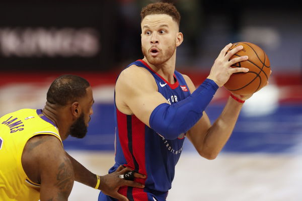 NBA: Los Angeles Lakers at Detroit Pistons