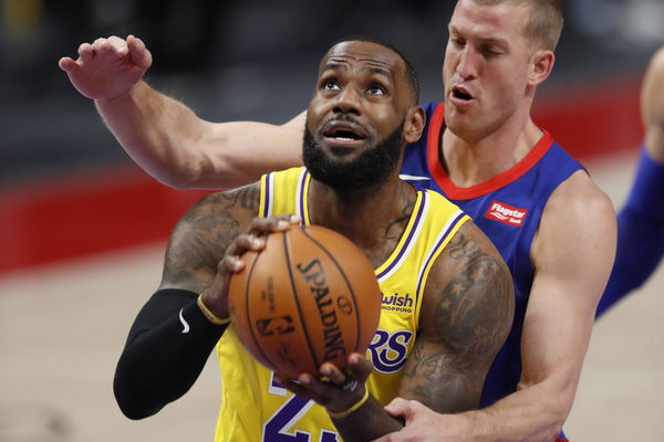 NBA: Los Angeles Lakers at Detroit Pistons