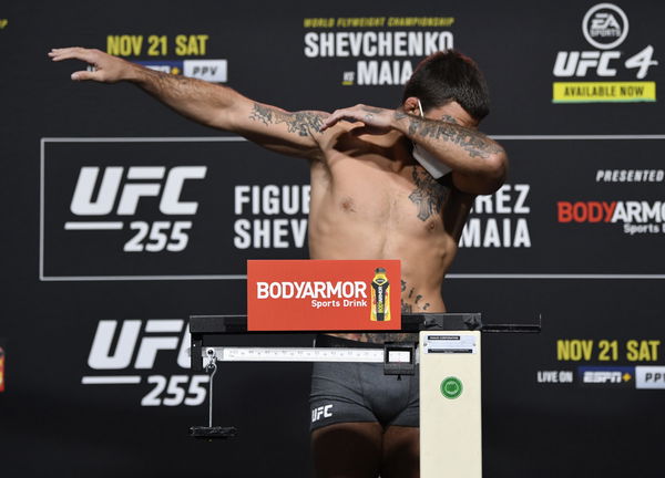 UFC 255 Figuereido v Perez:  Weigh-Ins