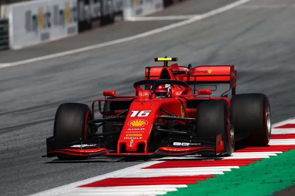 Charles Leclerc of Scuderia Ferrari on track during  the F1