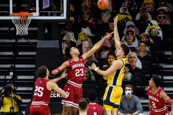 NCAA Basketball: Indiana at Iowa