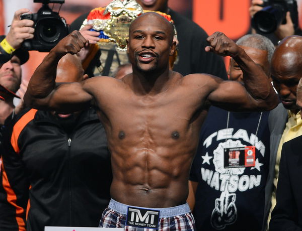 Floyd Mayweather Jr. v Canelo Alvarez &#8211; Weigh-In