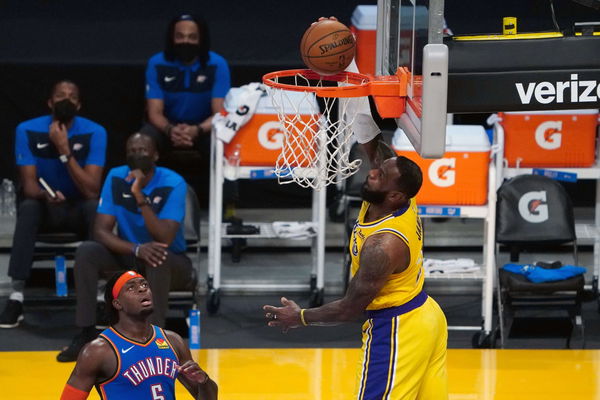 NBA: Oklahoma City Thunder at Los Angeles Lakers