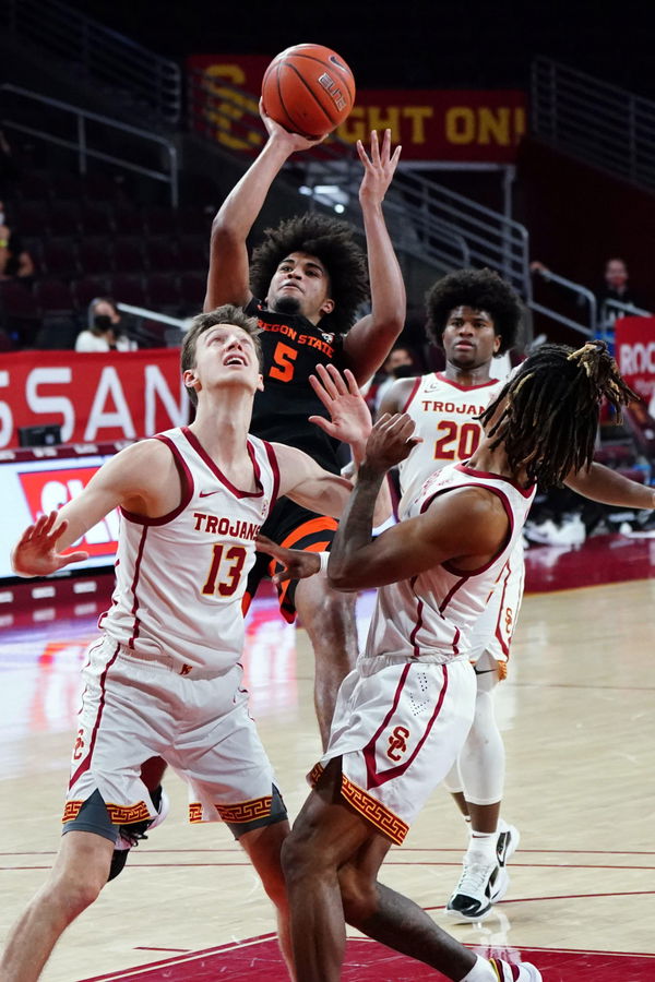 NCAA Basketball: Oregon State at Southern California