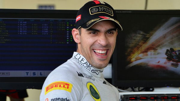 Pastor Maldonado during a race weekend