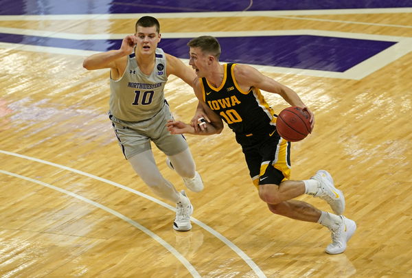 NCAA Basketball: Iowa at Northwestern