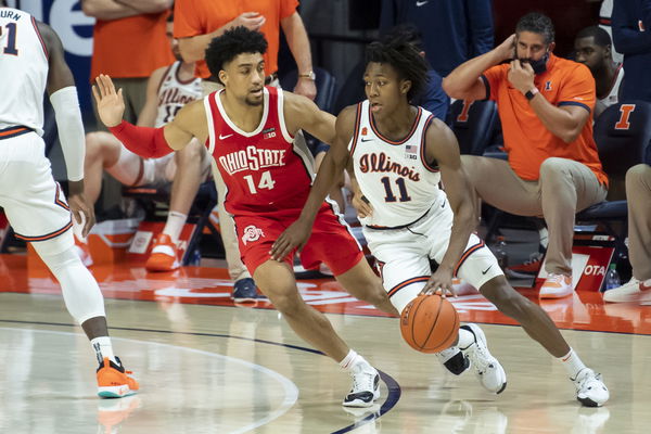 NCAA Basketball: Ohio State at Illinois