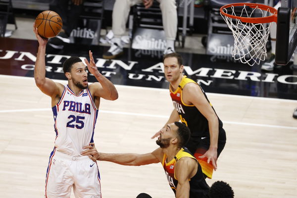 NBA: Philadelphia 76ers at Utah Jazz