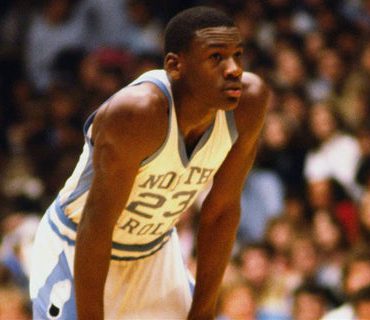 michael jordan tar heels