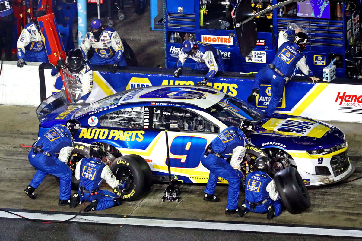 Chase Elliott during the NASCAR Daytona 500