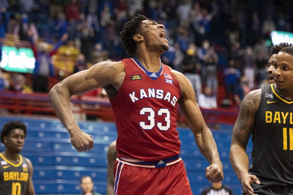 NCAA Basketball: Baylor at Kansas