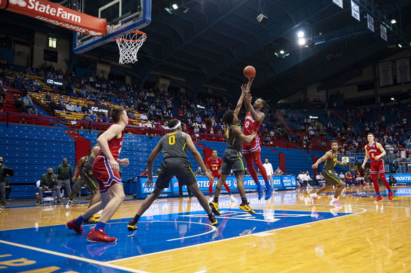 NCAA Basketball: Baylor at Kansas