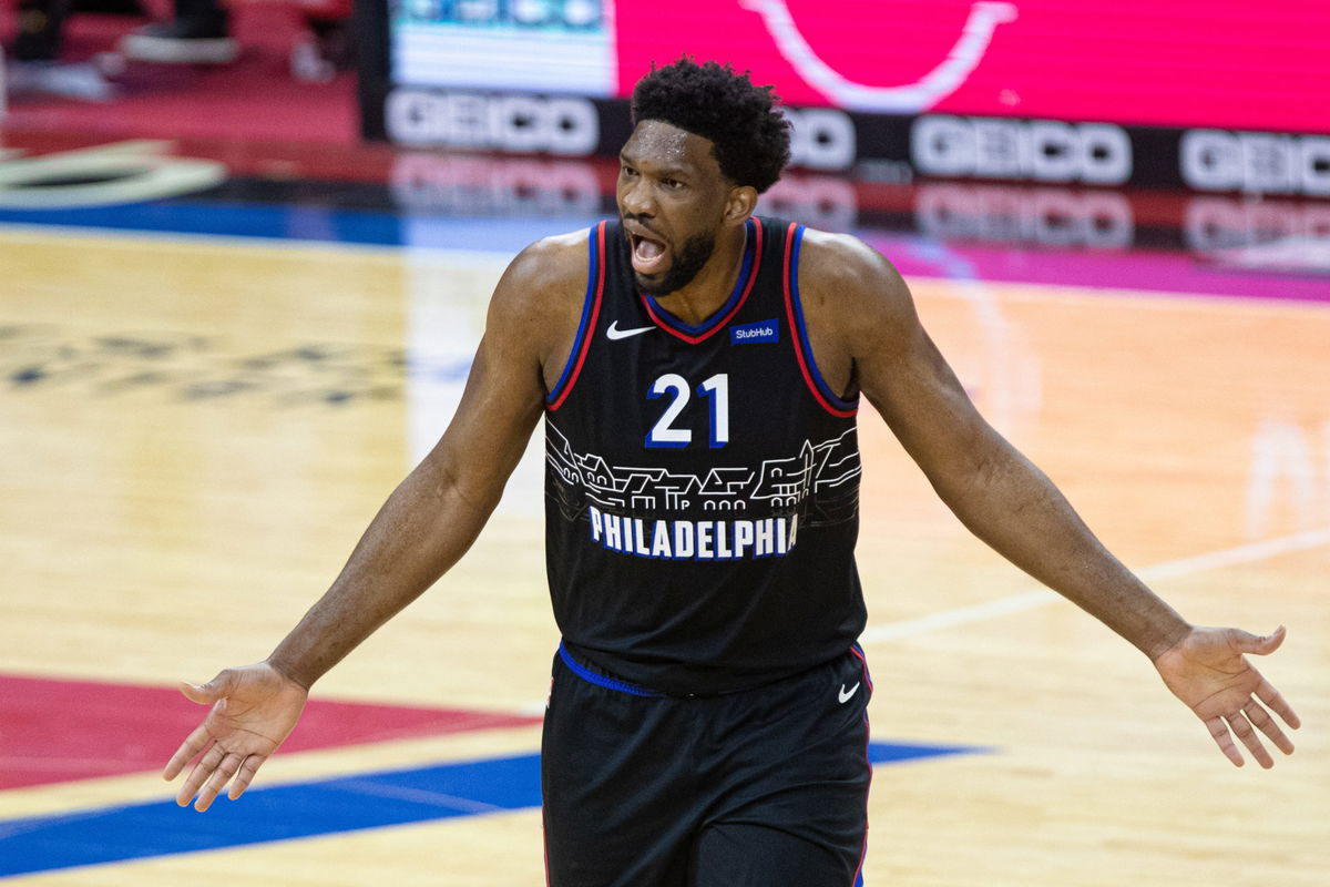 Joel Embiid of the Philadelphia Sixers