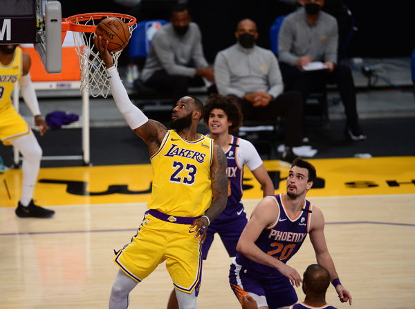 NBA: Phoenix Suns at Los Angeles Lakers