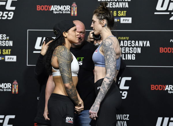 UFC 259 Blachowicz v Adesanya: Weigh-Ins
