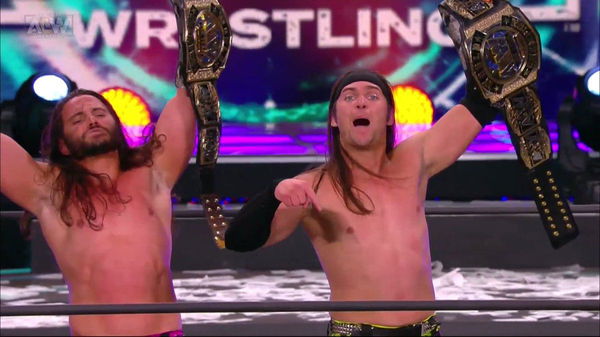 Chris Jericho And Mjf Humbled By The Young Bucks At Aew Revolution Essentiallysports