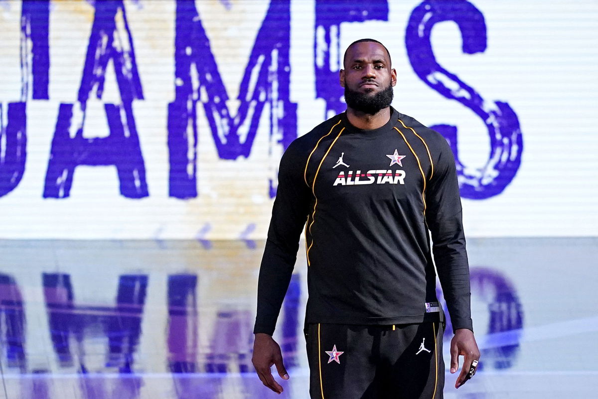 NBA All-Star: Team LeBron forward LeBron James