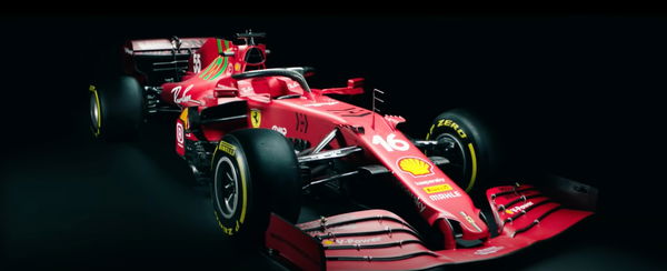 First Look: Ferrari Reveal Gorgeous Burgundy Inspired SF21 at F1 Car Launch  - EssentiallySports