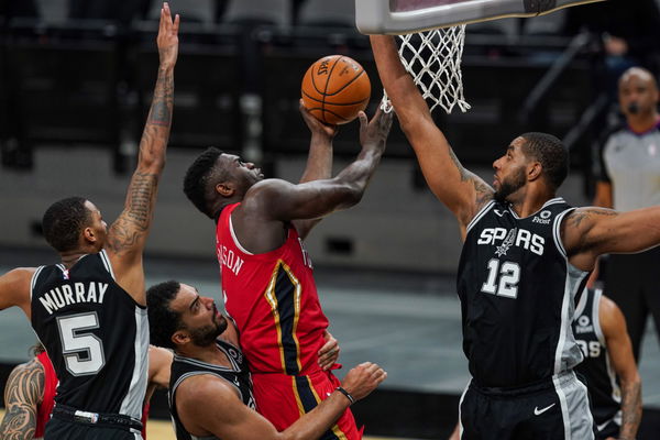 NBA: New Orleans Pelicans at San Antonio Spurs