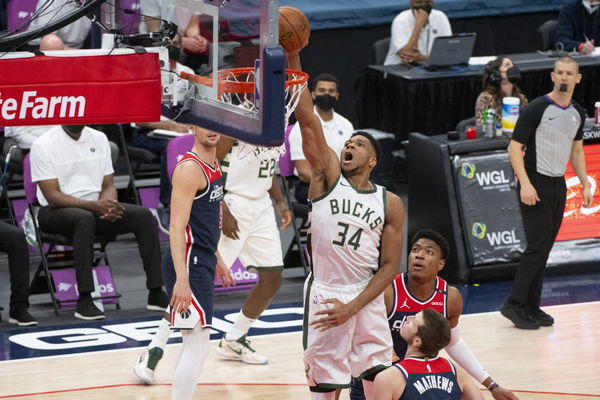 NBA: Milwaukee Bucks at Washington Wizards