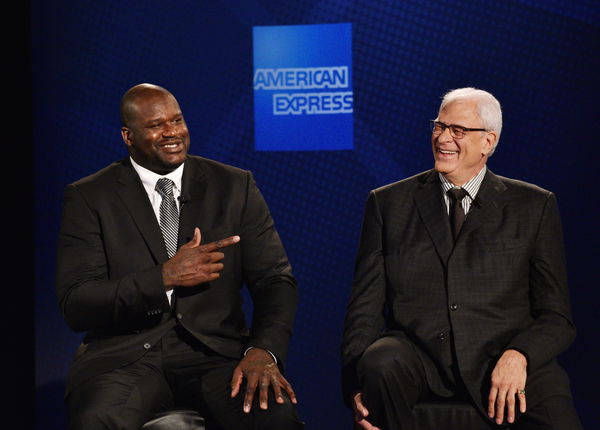 American Express Teams Up With Shaquille O&#8217;Neal and Phil Jackson at the Altman Building In New York City