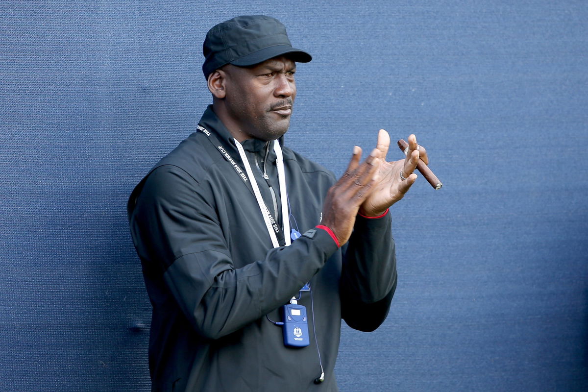 Charlotte Hornets owner Michael Jordan