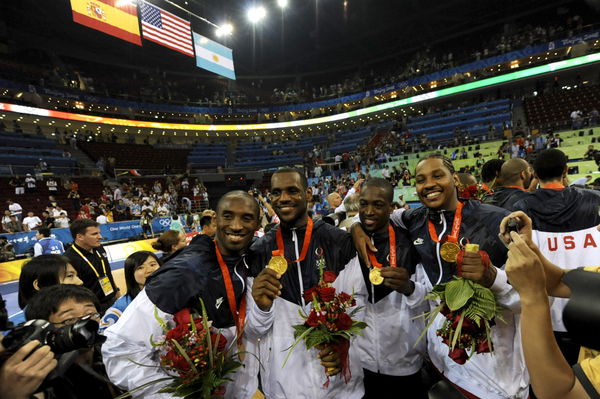 Kobe Bryant, LeBron James, Dwyane Wade and Carmelo Anthony,