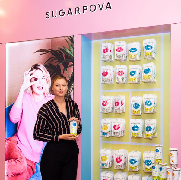 Maria Sharapova Meet &amp; Greet At Candylicious
