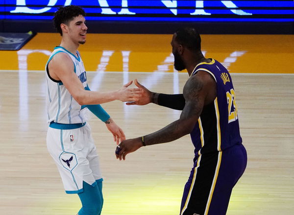 NBA: Charlotte Hornets at Los Angeles Lakers