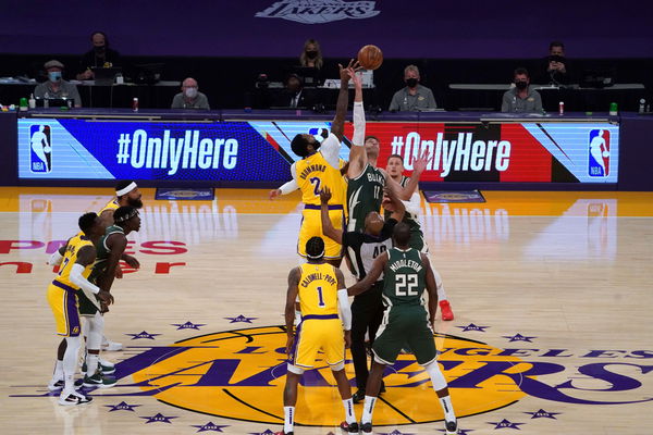 NBA: Milwaukee Bucks at Los Angeles Lakers