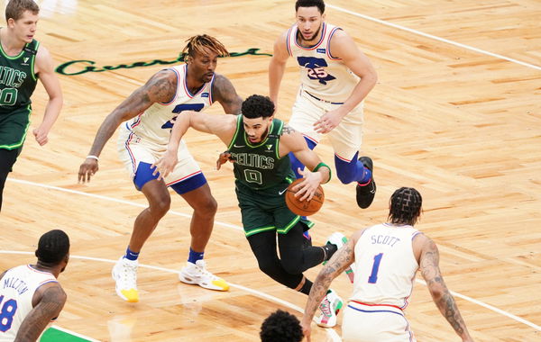 NBA: Philadelphia 76ers at Boston Celtics