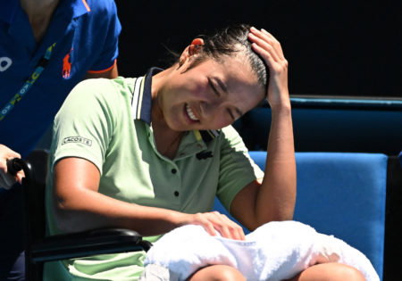 Harmony Tan at Australian Open 2022
