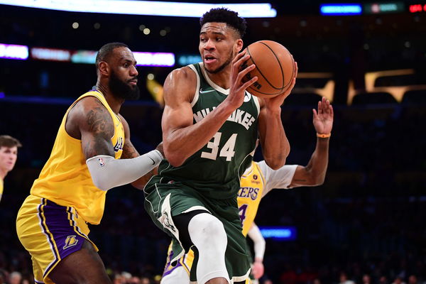 NBA: Milwaukee Bucks at Los Angeles Lakers