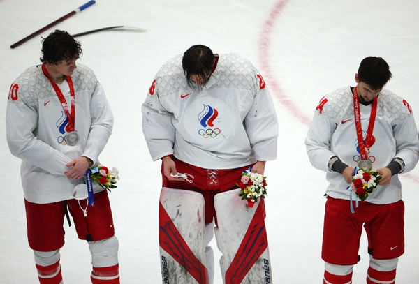 Victory Ceremony &#8211; Ice Hockey &#8211; Men&#8217;s Gold Medal