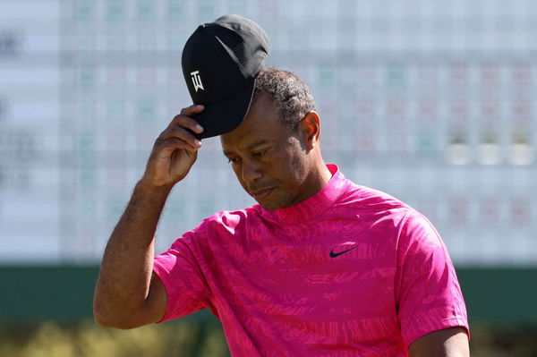 Golf fans react to Tiger Woods wearing a NEON PINK shirt at The